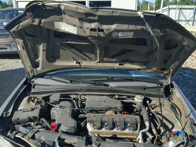 2HGES16515H598709 - 2005 HONDA CIVIC TAN photo 7