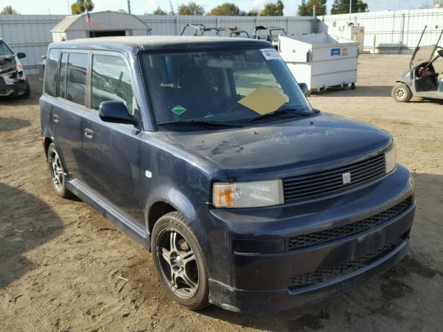 JTLKT324550173252 - 2005 TOYOTA SCION XB BLUE photo 1