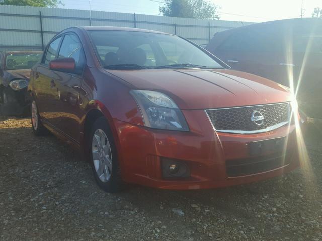 3N1AB6APXBL665588 - 2011 NISSAN SENTRA RED photo 1
