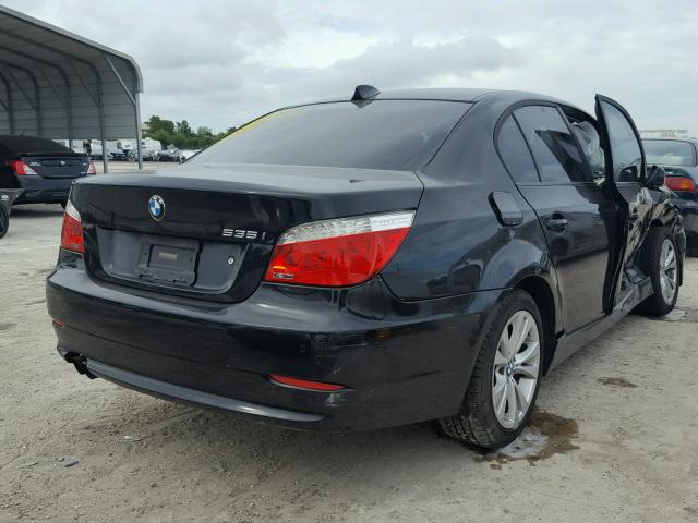 WBANV9C54AC138091 - 2010 BMW 535 XI BLACK photo 4