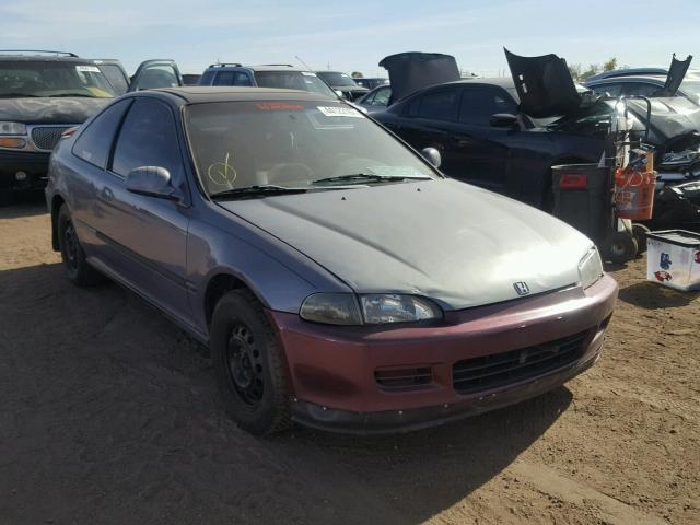 2HGEJ1122SH557355 - 1995 HONDA CIVIC GRAY photo 1