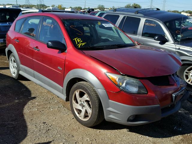 5Y2SL62814Z426674 - 2004 PONTIAC VIBE MAROON photo 1