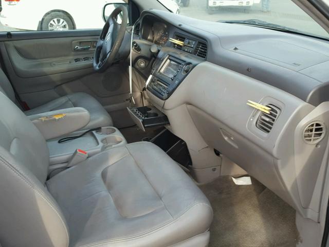 5FNRL18714B113887 - 2004 HONDA ODYSSEY EX SILVER photo 5