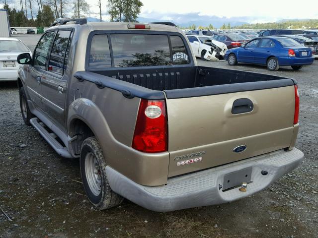 1FMZU77E61UA52731 - 2001 FORD EXPLORER S GOLD photo 3