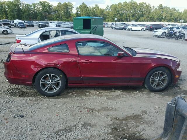 1ZVBP8AM2E5234300 - 2014 FORD MUSTANG BURGUNDY photo 10