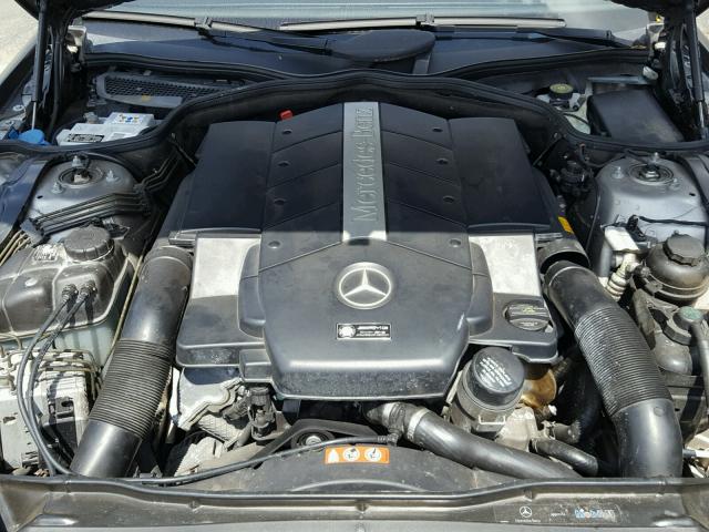 WDBSK75F66F115716 - 2006 MERCEDES-BENZ SL 500 BLACK photo 7