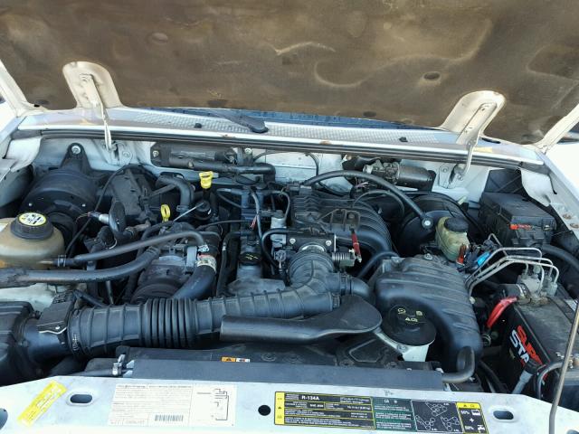 1FTYR10D83PA10241 - 2003 FORD RANGER SILVER photo 7