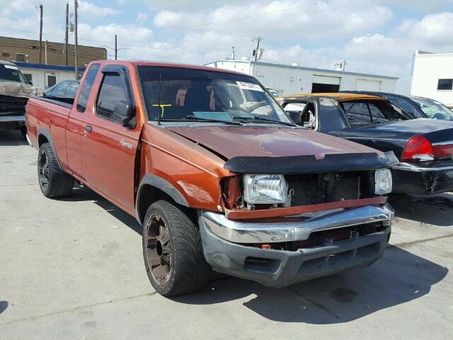 1N6DD26S2WC310763 - 1998 NISSAN FRONTIER ORANGE photo 1