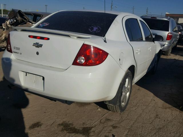 1G1AL55F367769610 - 2006 CHEVROLET COBALT LT WHITE photo 4