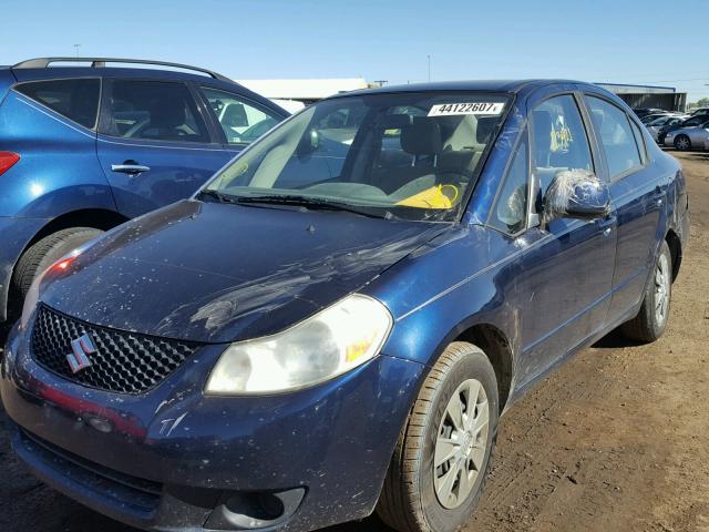 JS2YC412685103560 - 2008 SUZUKI SX4 BLUE photo 2