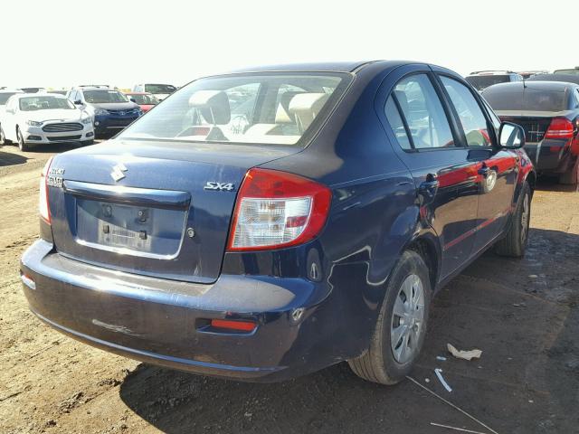 JS2YC412685103560 - 2008 SUZUKI SX4 BLUE photo 4