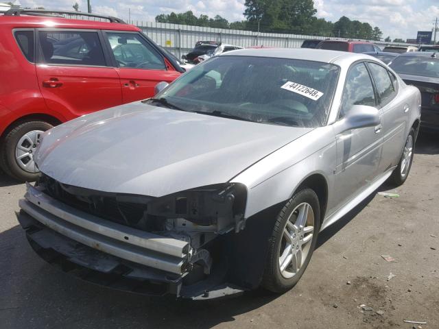 2G2WR554371211091 - 2007 PONTIAC GRAND PRIX Сріблястий фото 2