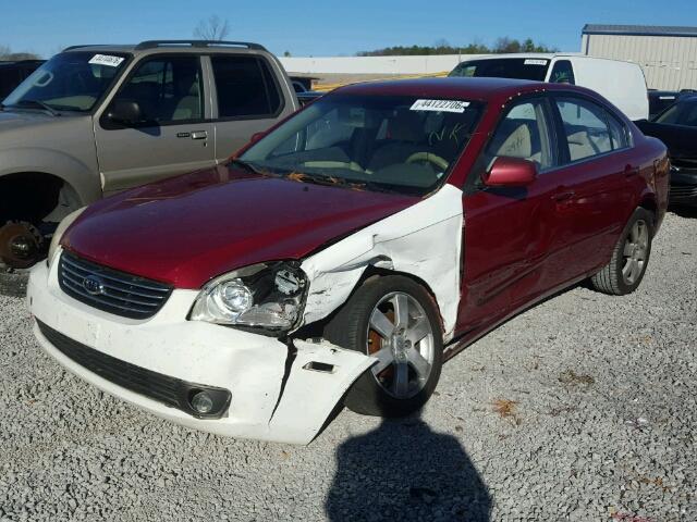 KNAGE123765050271 - 2006 KIA OPTIMA LX TWO TONE photo 2