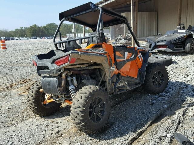 3NSVBE993HF914530 - 2017 POLARIS RZR S 1000 ORANGE photo 4