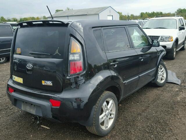 KNDJT2A24B7351043 - 2011 KIA SOUL + BLACK photo 4