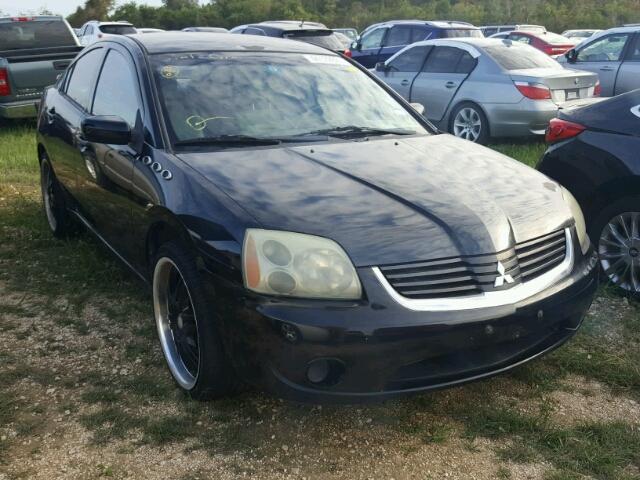 4A3AB36F67E019187 - 2007 MITSUBISHI GALANT ES BLACK photo 1