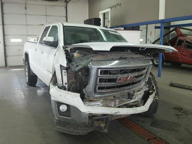 1GTV2UEC8EZ271935 - 2014 GMC SIERRA K15 WHITE photo 1