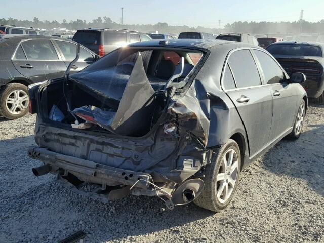 JH4CL96805C022767 - 2005 ACURA TSX GRAY photo 4