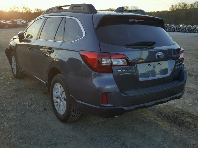 4S4BSBCC3G3324732 - 2016 SUBARU OUTBACK GRAY photo 3