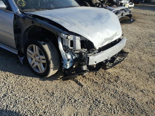 2G1WB5E30G1148130 - 2016 CHEVROLET IMPALA LIM SILVER photo 9