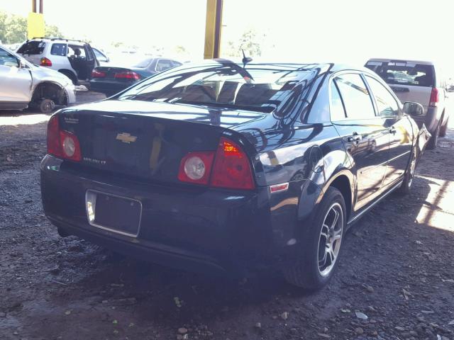 1G1ZC5EB1AF211365 - 2010 CHEVROLET MALIBU 1LT CHARCOAL photo 4