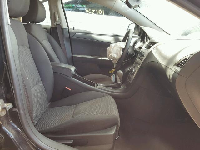 1G1ZC5EB1AF211365 - 2010 CHEVROLET MALIBU 1LT CHARCOAL photo 5