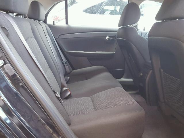 1G1ZC5EB1AF211365 - 2010 CHEVROLET MALIBU 1LT CHARCOAL photo 6