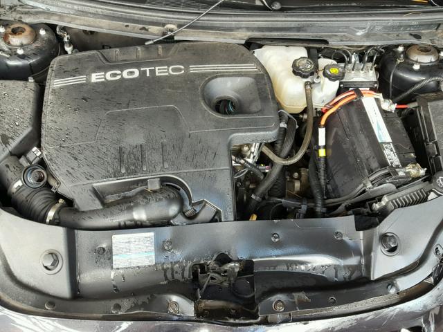 1G1ZC5EB1AF211365 - 2010 CHEVROLET MALIBU 1LT CHARCOAL photo 7