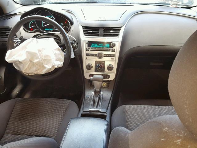 1G1ZC5EB1AF211365 - 2010 CHEVROLET MALIBU 1LT CHARCOAL photo 9