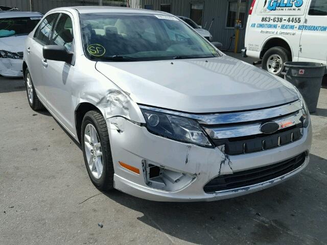 3FAHP0GA6AR340631 - 2010 FORD FUSION SILVER photo 1