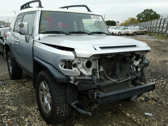 JTEBU11F88K012236 - 2008 TOYOTA FJ CRUISER SILVER photo 1