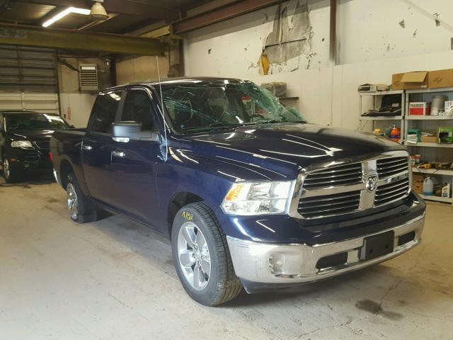 1C6RR7LT8HS548850 - 2017 RAM 1500 SLT BLUE photo 1