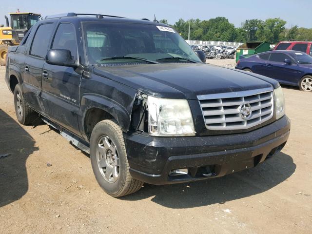 3GYEK62N84G294691 - 2004 CADILLAC ESCALADE E BLACK photo 1