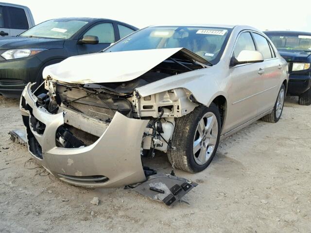 1G1ZC5EB1AF169196 - 2010 CHEVROLET MALIBU 1LT 金色 照片 2