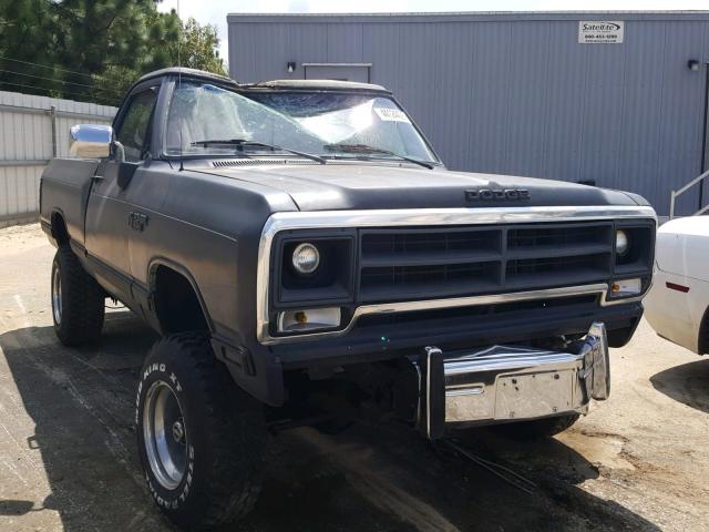 1B7HM06Y8KS056473 - 1989 DODGE W-SERIES W GRAY photo 1