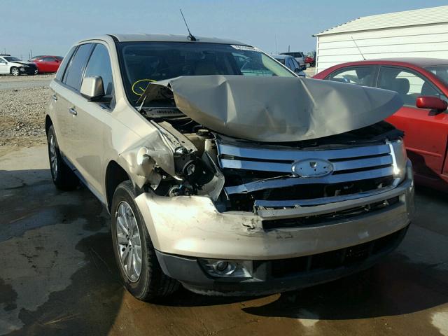 2FMDK38C87BA46367 - 2007 FORD EDGE SEL GOLD photo 1