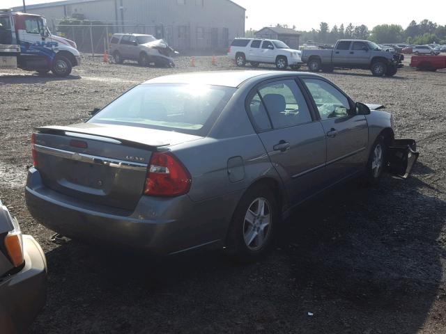 1G1ZT52885F102299 - 2005 CHEVROLET MALIBU LS Сұр фото 4