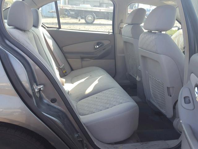 1G1ZT52885F102299 - 2005 CHEVROLET MALIBU LS Сұр фото 6