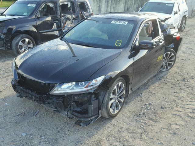 1HGCT2B87DA001473 - 2013 HONDA ACCORD EXL BLACK photo 2