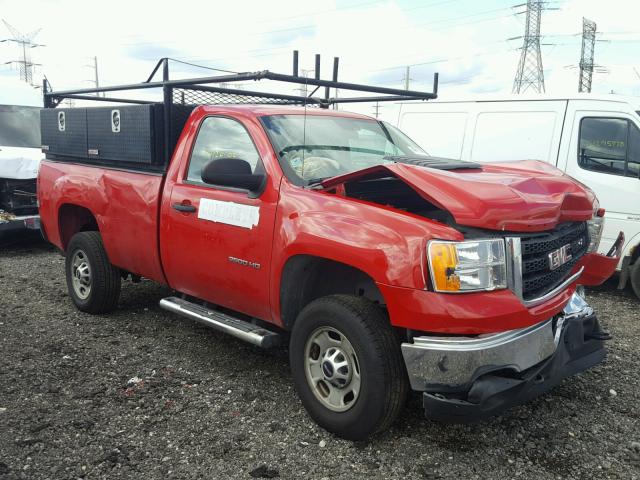 1GT01ZCG2CF165866 - 2012 GMC SIERRA C25 RED photo 1