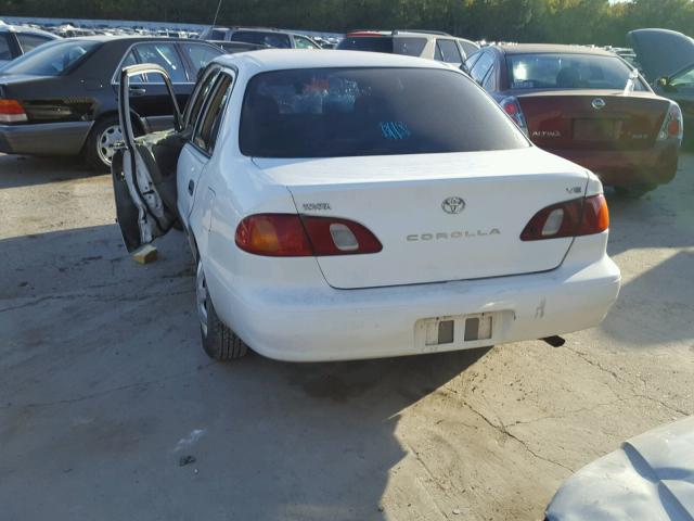 2T1BR12E2XC214954 - 1999 TOYOTA COROLLA WHITE photo 3