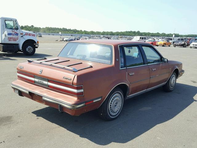 1G4AL19X4GT470571 - 1986 BUICK CENTURY LI GRAY photo 4