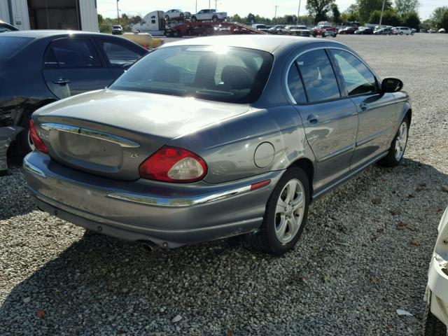 SAJEA51C42WC70510 - 2002 JAGUAR X-TYPE 3.0 GRAY photo 4