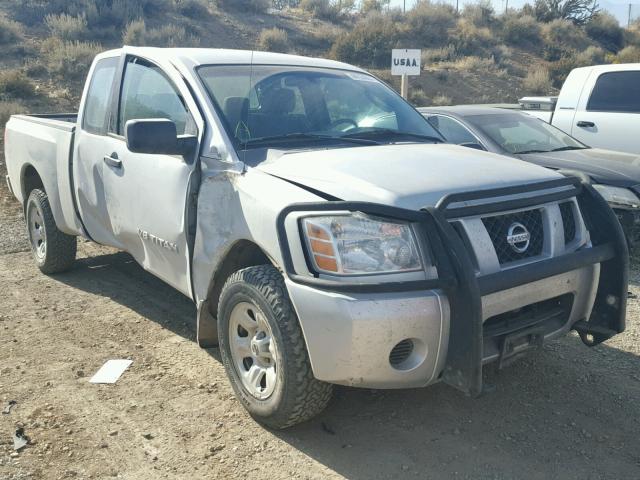 1N6AA06BX5N570735 - 2005 NISSAN TITAN XE SILVER photo 1