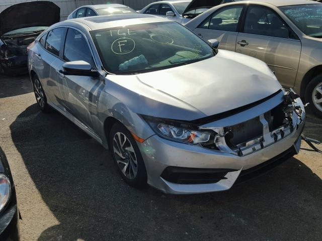 19XFC2F75GE064330 - 2016 HONDA CIVIC EX ვერცხლისფერი ფოტო 1