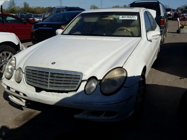 WDBUF65J53A158691 - 2003 MERCEDES-BENZ E 320 WHITE photo 2