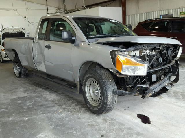 1N6AA06FX8N320905 - 2008 NISSAN TITAN XE GRAY photo 1