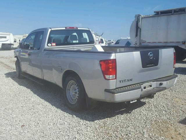 1N6AA06FX8N320905 - 2008 NISSAN TITAN XE GRAY photo 3