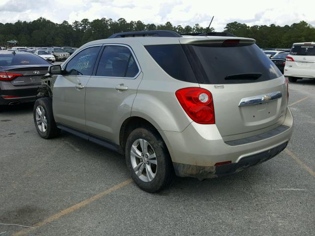 2GNALPEK0D6293854 - 2013 CHEVROLET EQUINOX LT GOLD photo 3