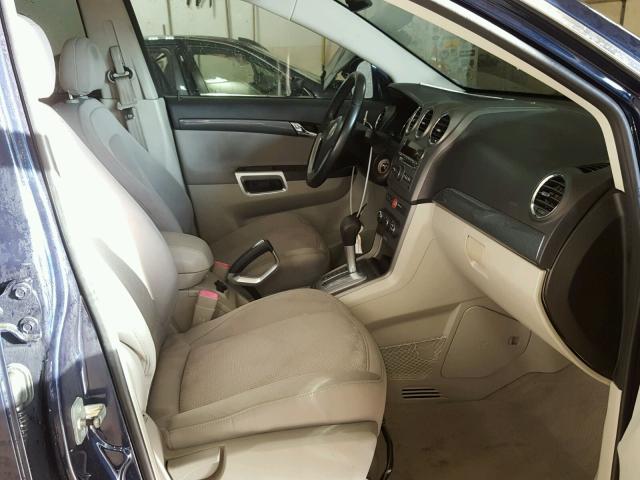 3GSCL53749S626557 - 2009 SATURN VUE BLUE photo 5